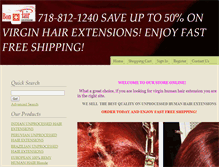 Tablet Screenshot of bonittahair.com